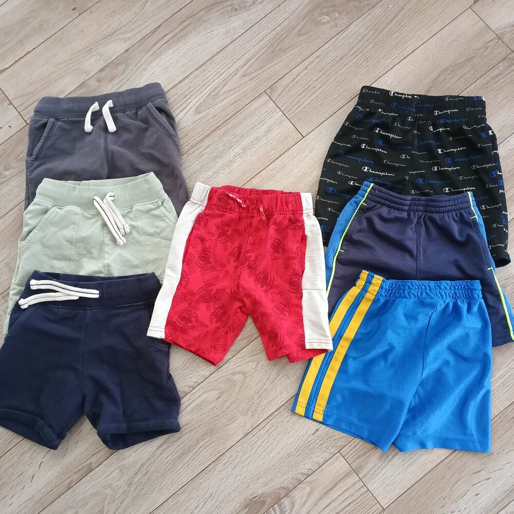 4T Lot Boys Shorts (4 pcs+3 bonus)